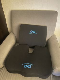 comfort gel cushions for office chair - great back support!