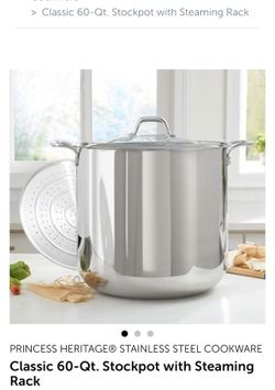 Classic 60 Qt Stock Pot / Tamalera