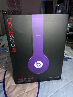Beats Solo HD On-Ear Headphones Purple