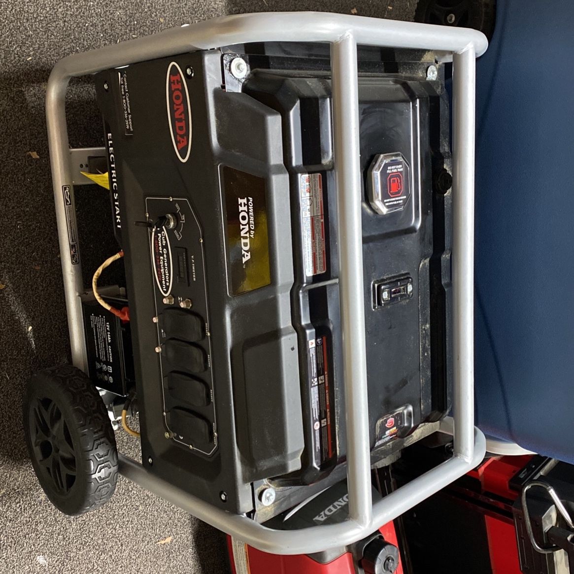 8500 Watt Honda Powered Electric Start Generator