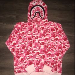 Pink Bape Hoodie