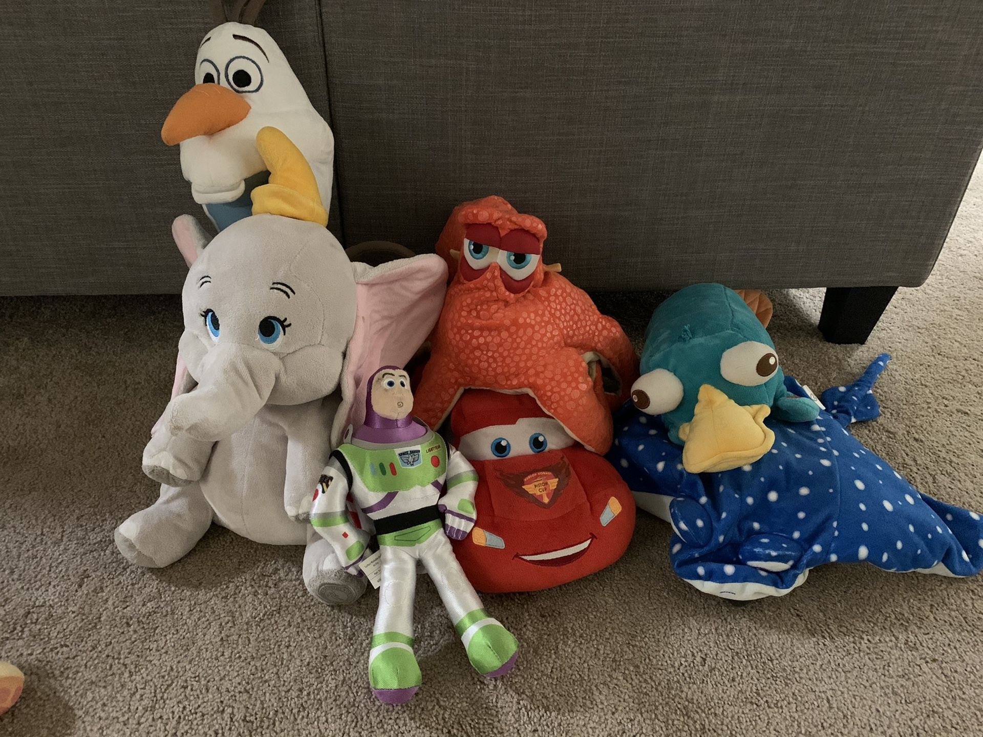 Disney plushies