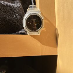 Casio Gshock Clear 
