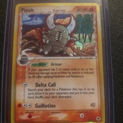 Pinsir pokemon card 2006 