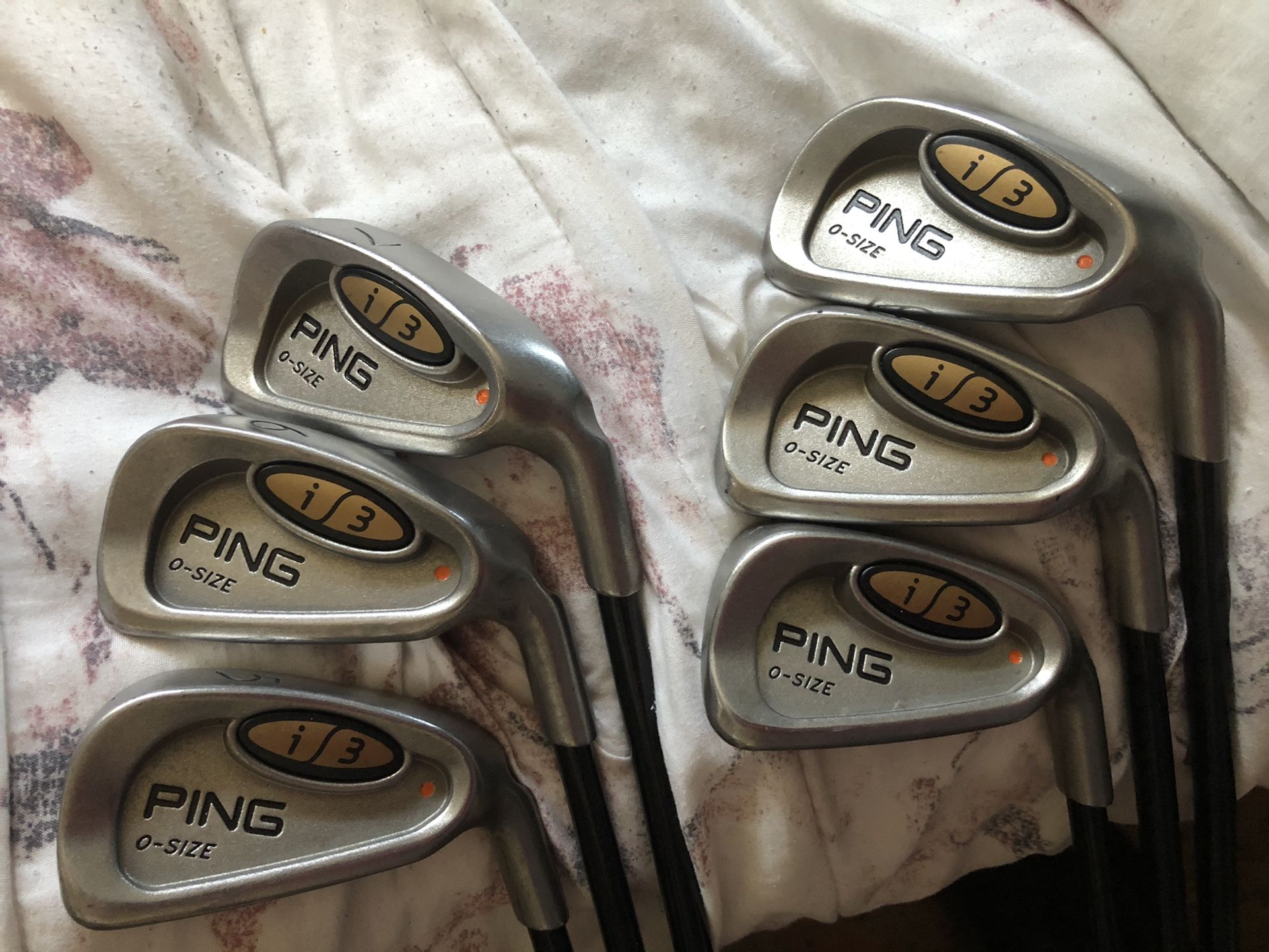 lite flex graphite ping i/3 O size iron set