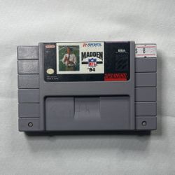 Super Nintendo Madden ‘94