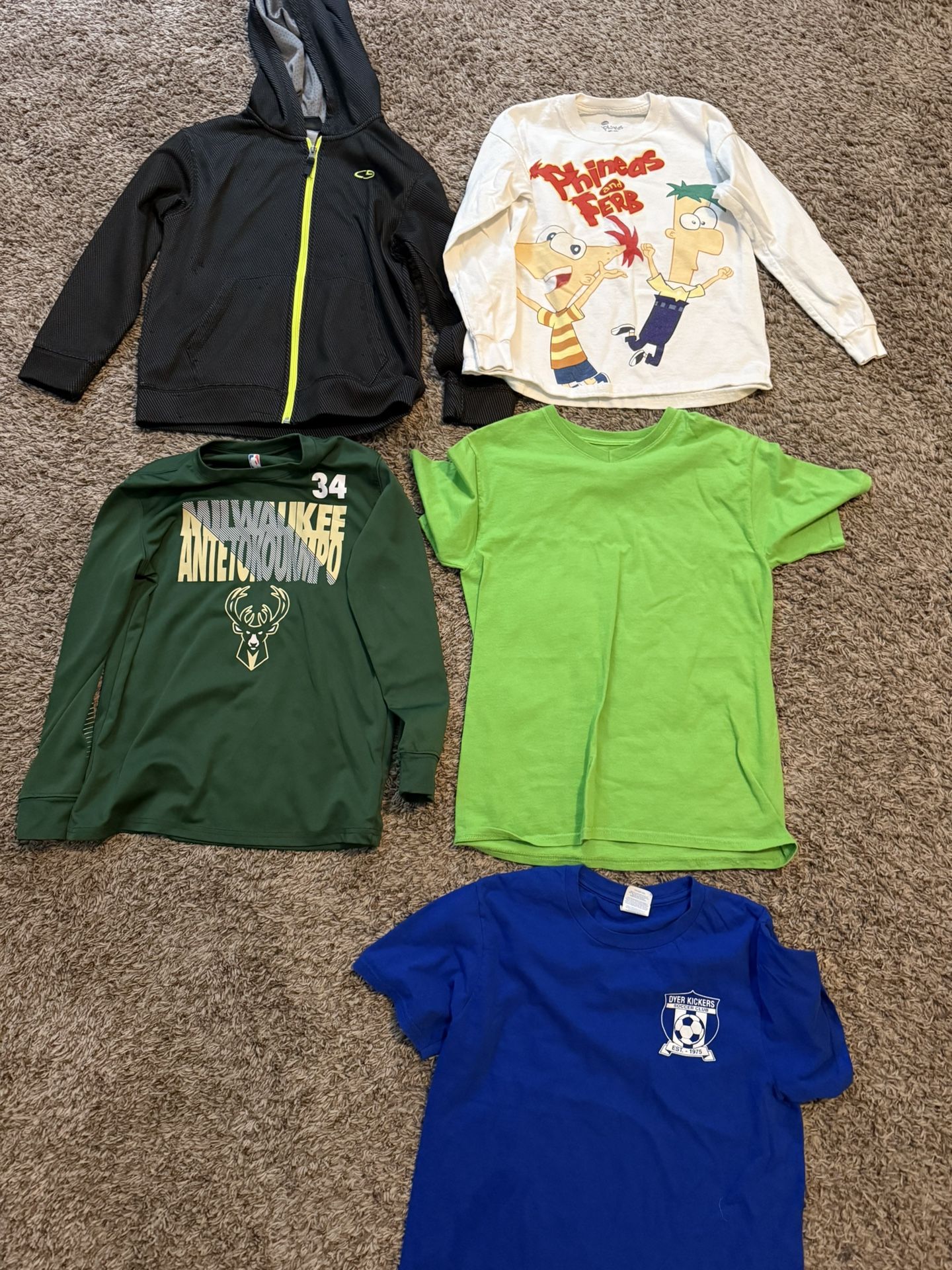 Size Medium Boys Shirts