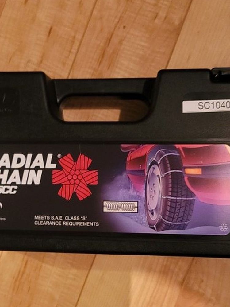 Snow/Radial Chains. NEVER USED!