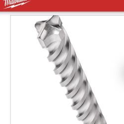 Milwaukee SDS Plus 4CT MX4TM 1/2" X 4" X 6" Rotary Hammer Drill Bits with solid head carbide -Brand New