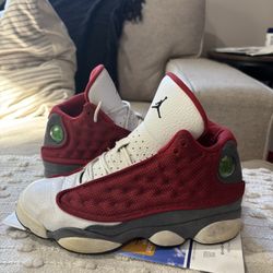 Nike Air Jordan 13 Retro Gym Red Flint 2021 DJ5982-600 Size 6Y Women 7.5-8