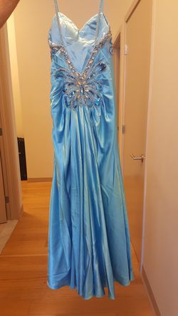 Light blue cinderella dress