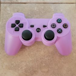 PS3 Controller - Purple - Playstation 3 - Wireless - Bluetooth 