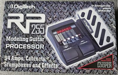 Digitech RP255 Modeling Guitar Processor 