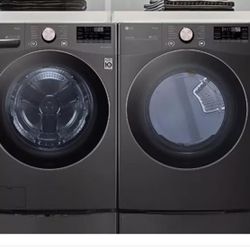 LG Thin Q Dryer And Washer