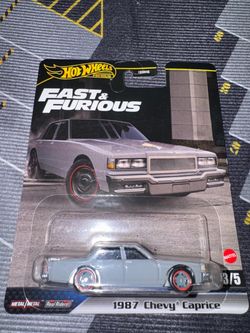 Hot Wheels Fast & Furious Fate of the Furious 1987 Chevy Caprice
