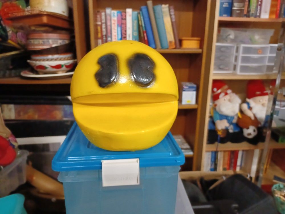 Pac Man Bank Ceramic