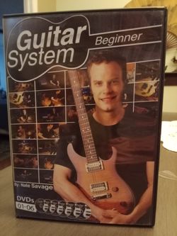 Guitar System For Beginners! Five DVDs! $10