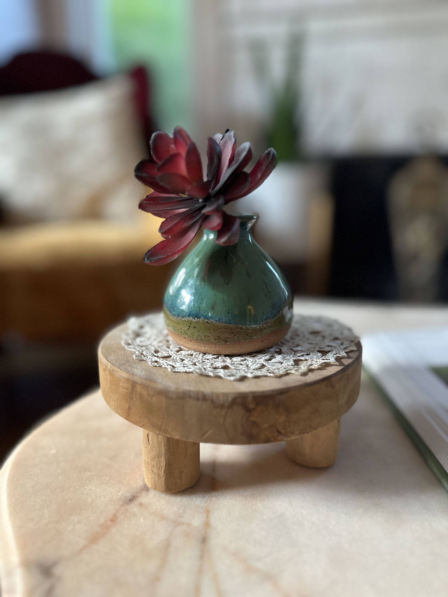 Handmade Ceramic Mini Vase