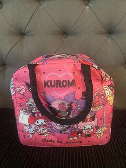 Sanrio Kuromi pink lunch bag
