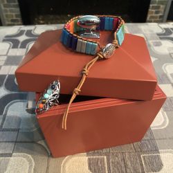 Quartz Ring And Bracelet Plus Jewelry Box ❤️❤️❤️