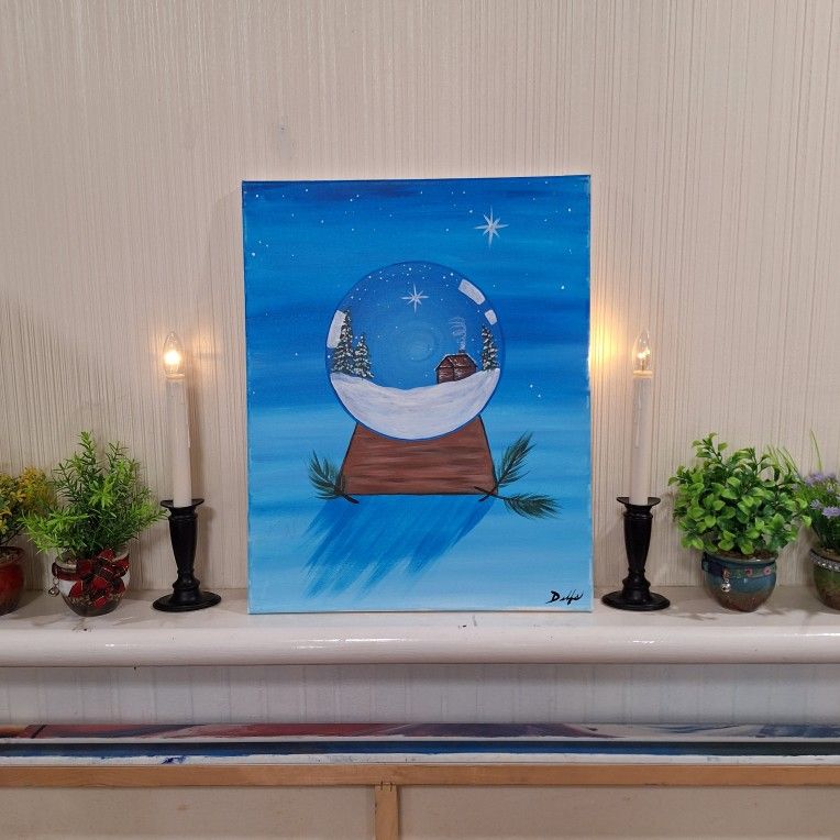Painting "Snow Globe"