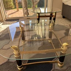 Table and Coffee Table Set for Sale