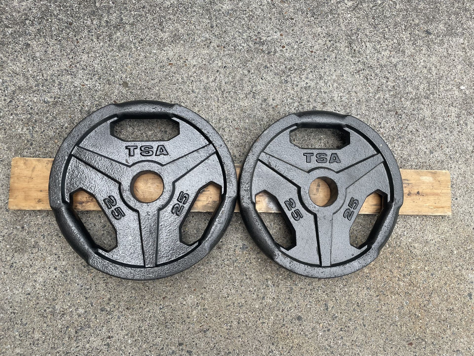 Olympic Weight Plates (pair of 25s)