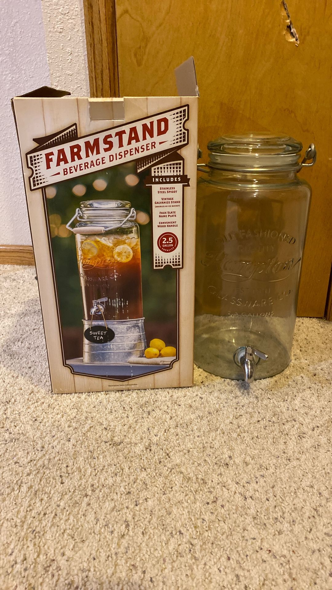 Farm stand Beverage Dispenser