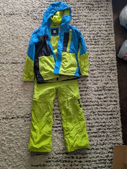DC Snowboarding Jacket and Pants Size 10k 12 - $80 For Both