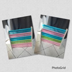 Set Of 2 Kids’ Pastel Book Racks