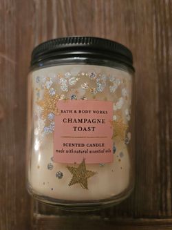 New Bath & Body Works Jar Candle Champagne Toast