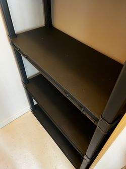Set Of Two Heavy Duty Storage Shelves 