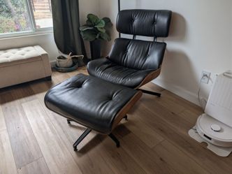 Eames lounge chair and ottoman