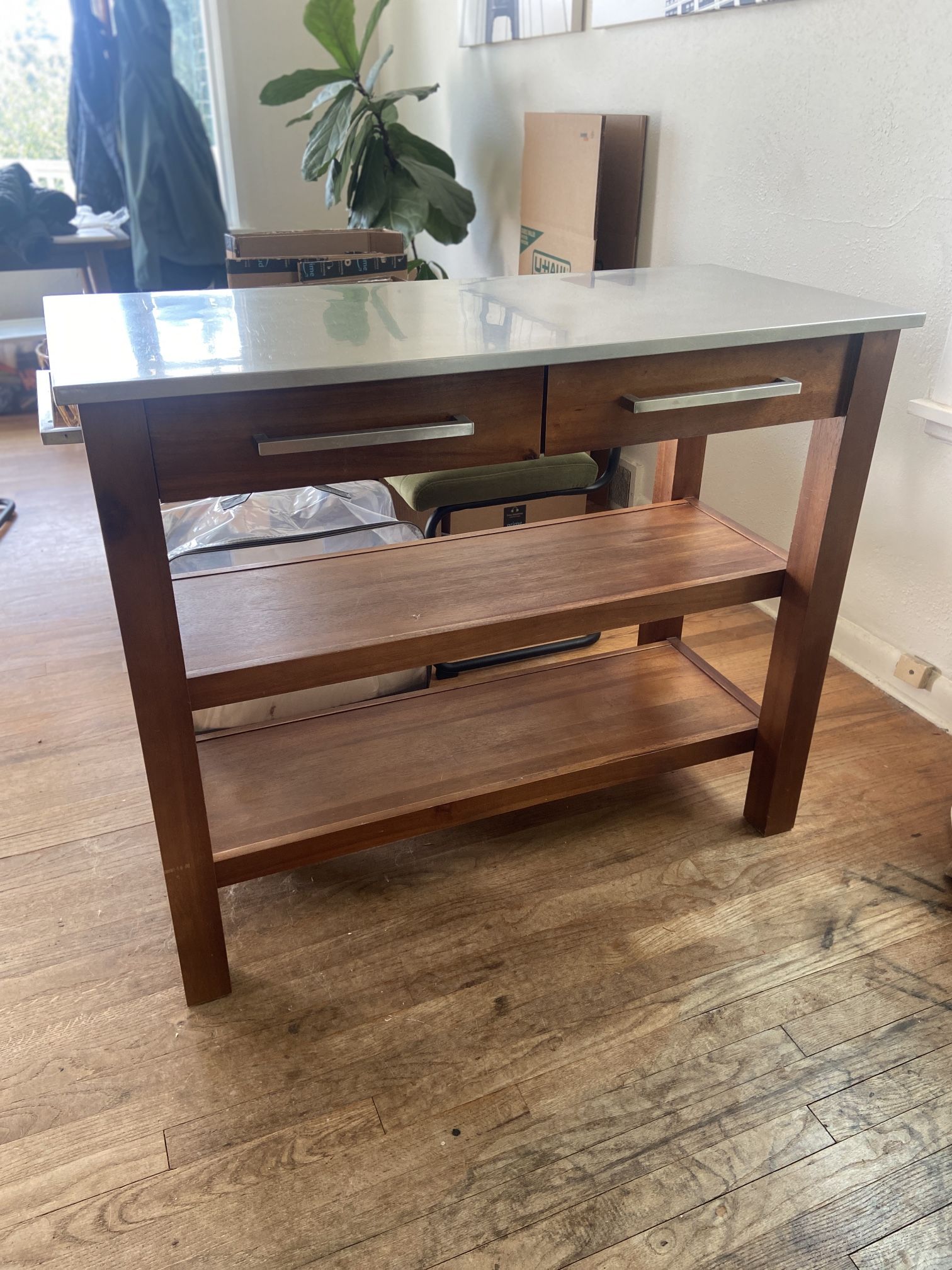 West Elm Kitchen Island / Buffet / Prep Table