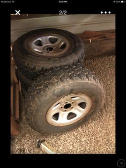 Studded tires on rims Trade trades welcome