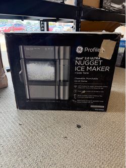 GE Profile Opal 2.0 Ultra Nugget Ice Maker + Side Tank