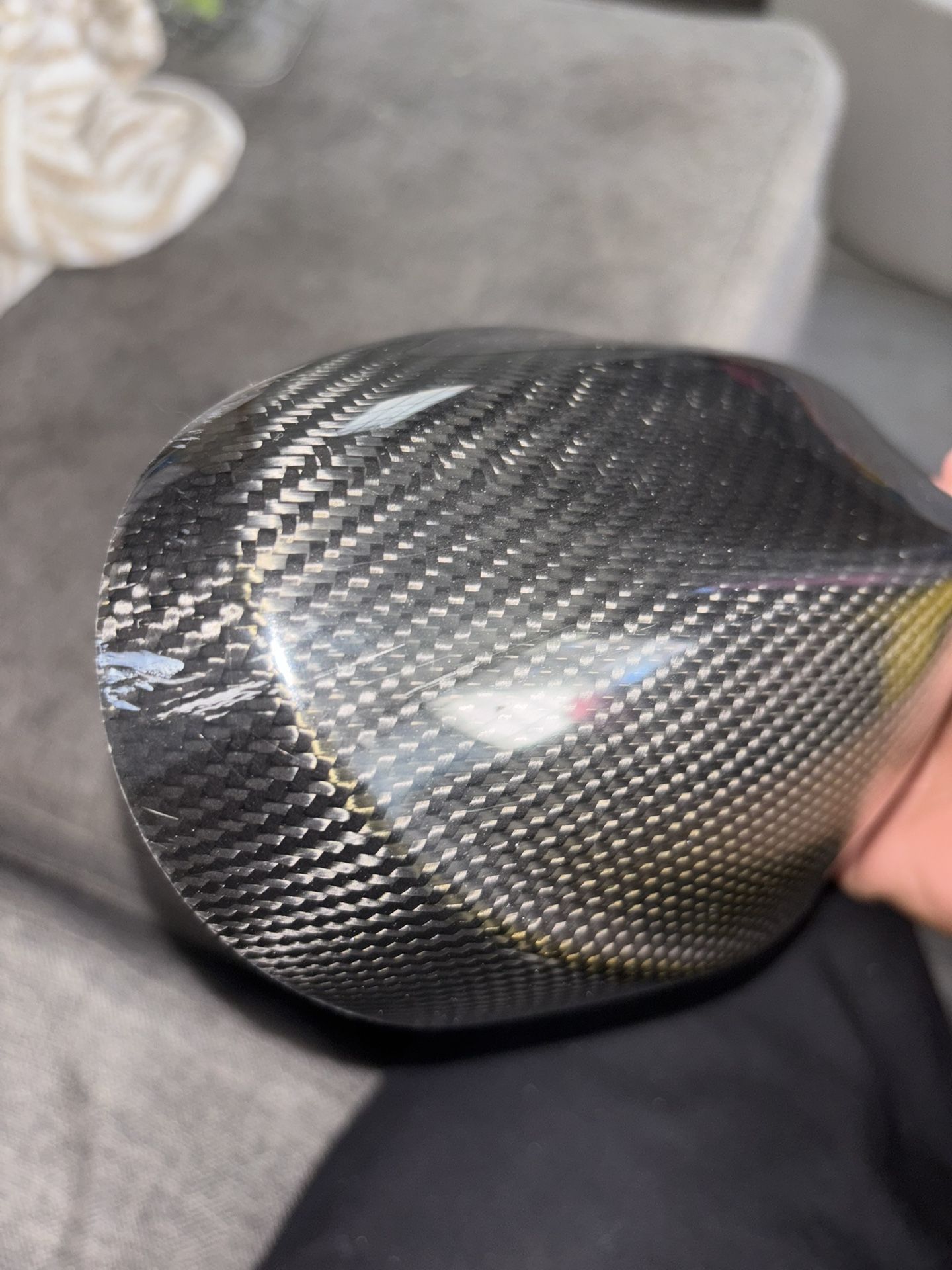 Carbon Fiber BMW E90 Mirror Caps