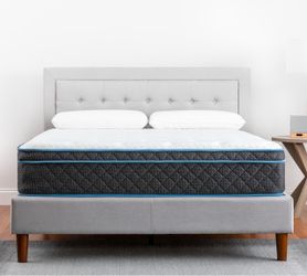 Sleepy’s Relax 10.5 Plush Pillow Top Innerspring Mattress Queen Size
