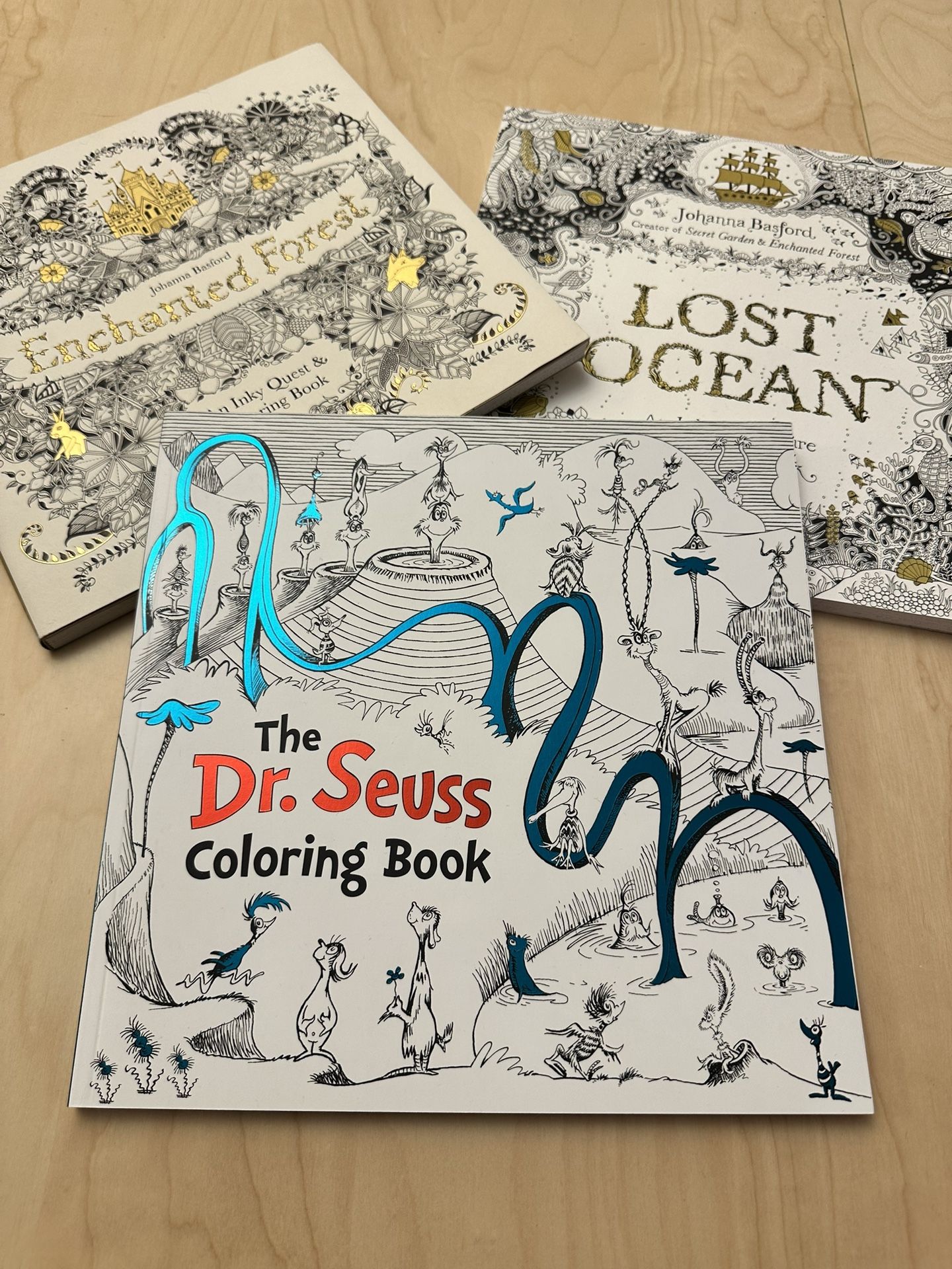 Lot Coloring Books - Dr Seuss New