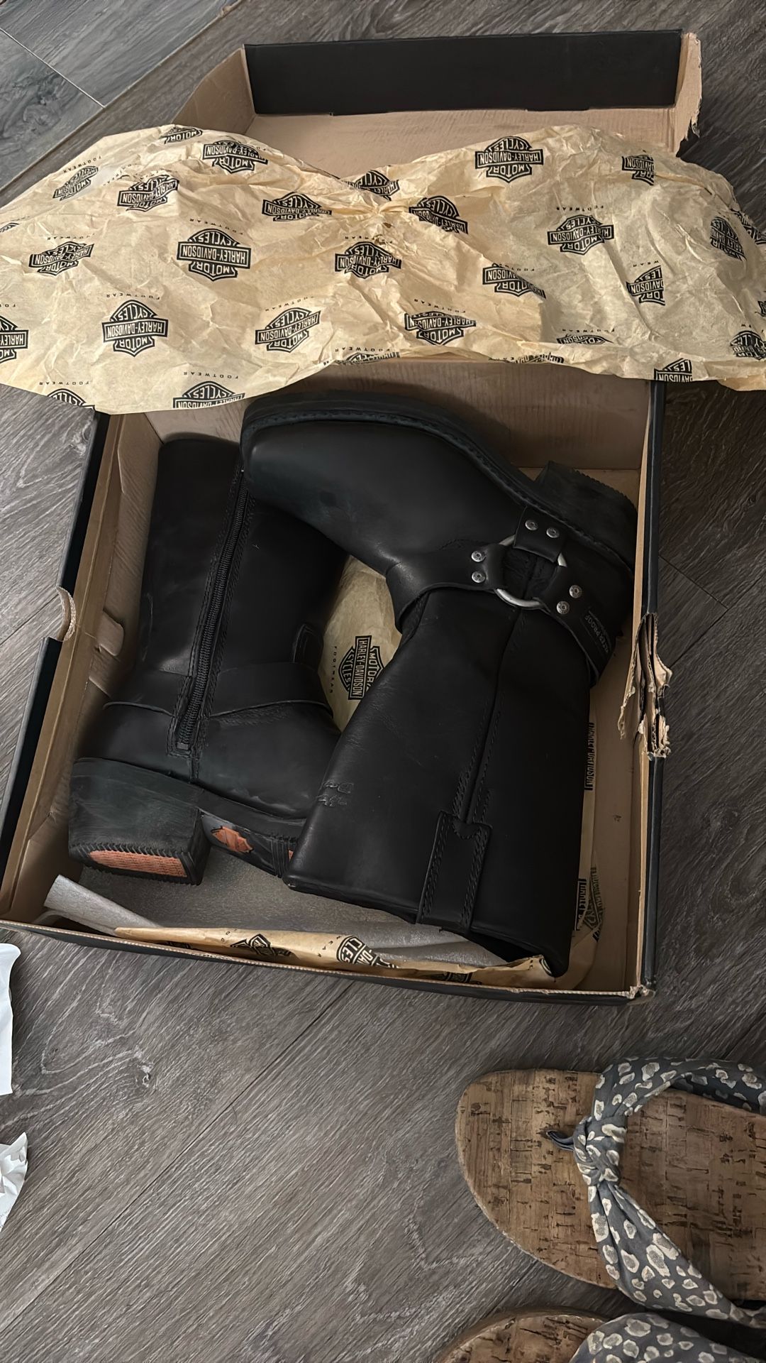 Brand New Harley Davidson Woman Boots 7.5