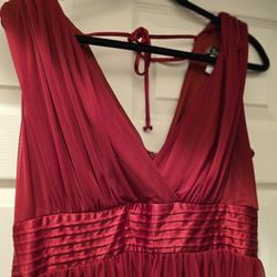 Red Party Dress.