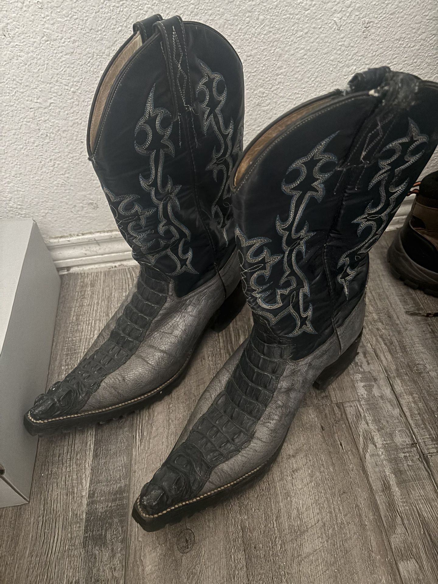 Botas De Cocodrilo Size 10,5