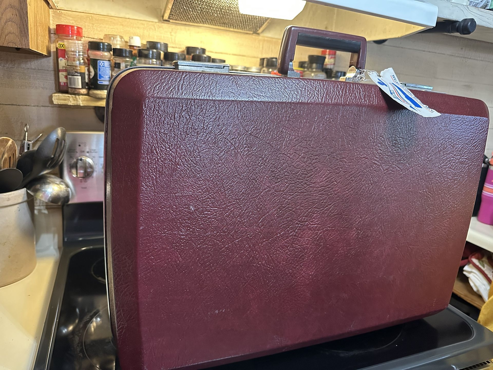 Vintage suitcase