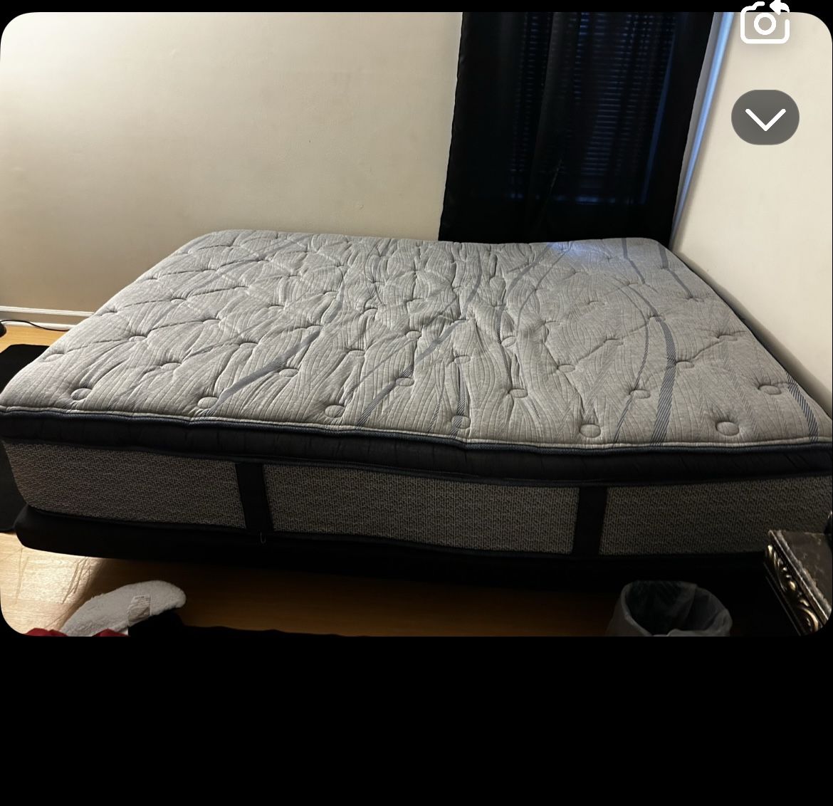 Sealys Pillow top Queen W Mechanical Frame