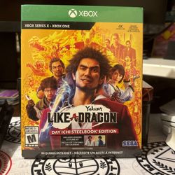 Yakuza: Like A Dragon Day Ichi Steelbook Edition