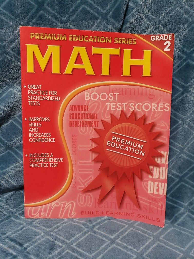 Premium Education Series Math Workbook Grade 2