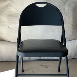 Foldable Black Chairs