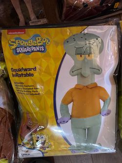 Squidward inflatable Spirit Halloween costume