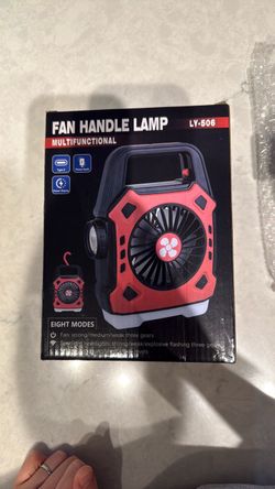 Multifunctional Fan Handle Lamp