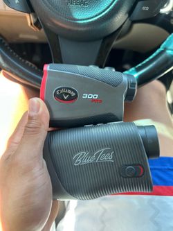 Blue tees and callaway range finder